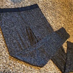 PINK Victoria’s Secret Sleep Pants Heathered Black